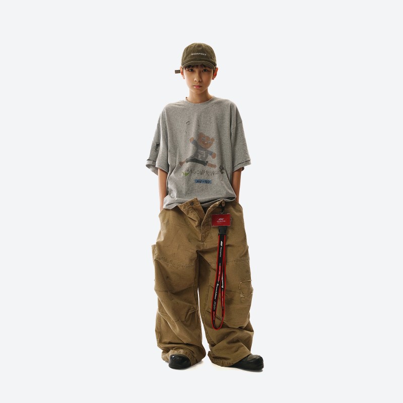 Hand-Drawn Bear T-Shirt